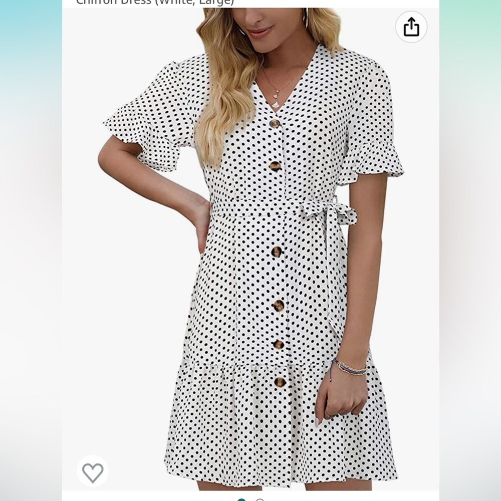 Amazon polka dot dress